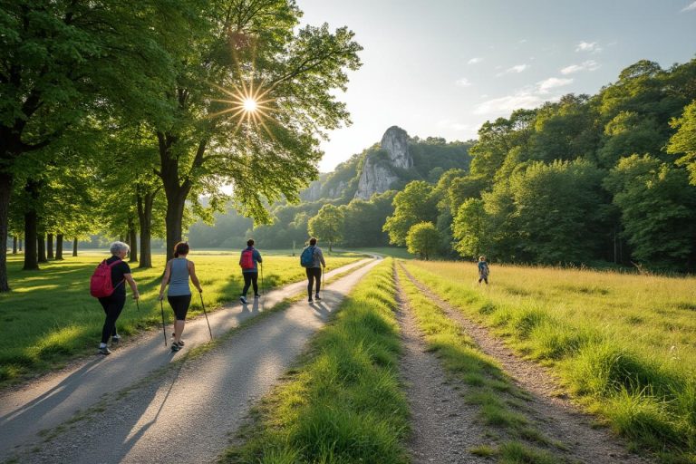 Moyenne km/h marche : la vitesse normale selon l’âge et le terrain ?